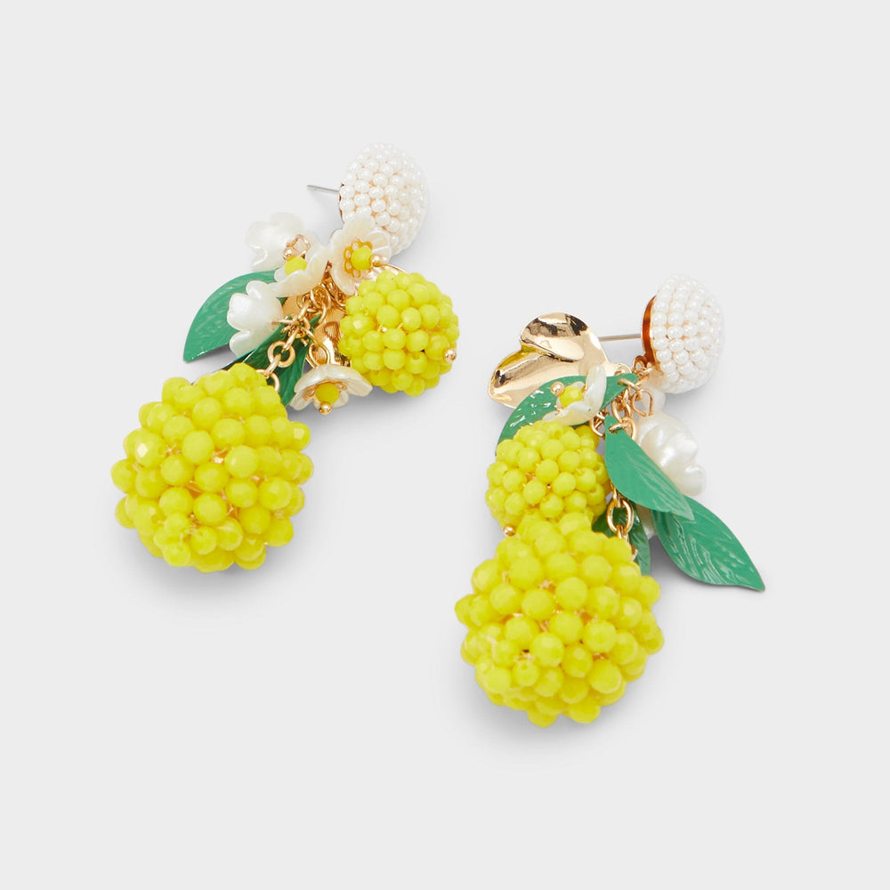 Medium Yellow Limonatta Medium Yellow Women's Earrings - Chandelier earrings | Aldo
