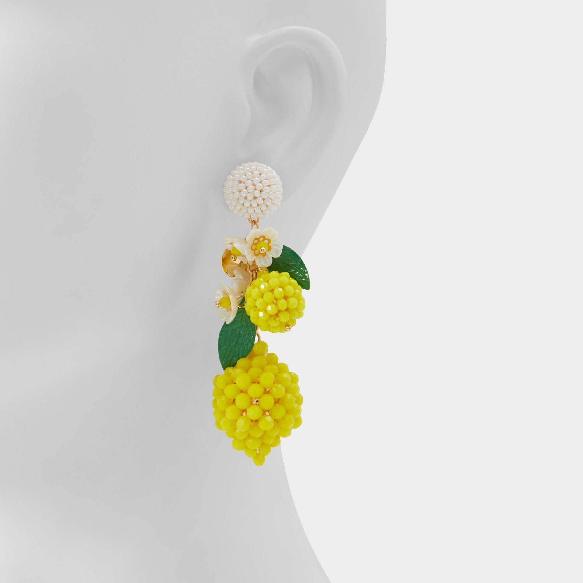 Medium Yellow Limonatta Medium Yellow Women's Earrings - Chandelier earrings | Aldo