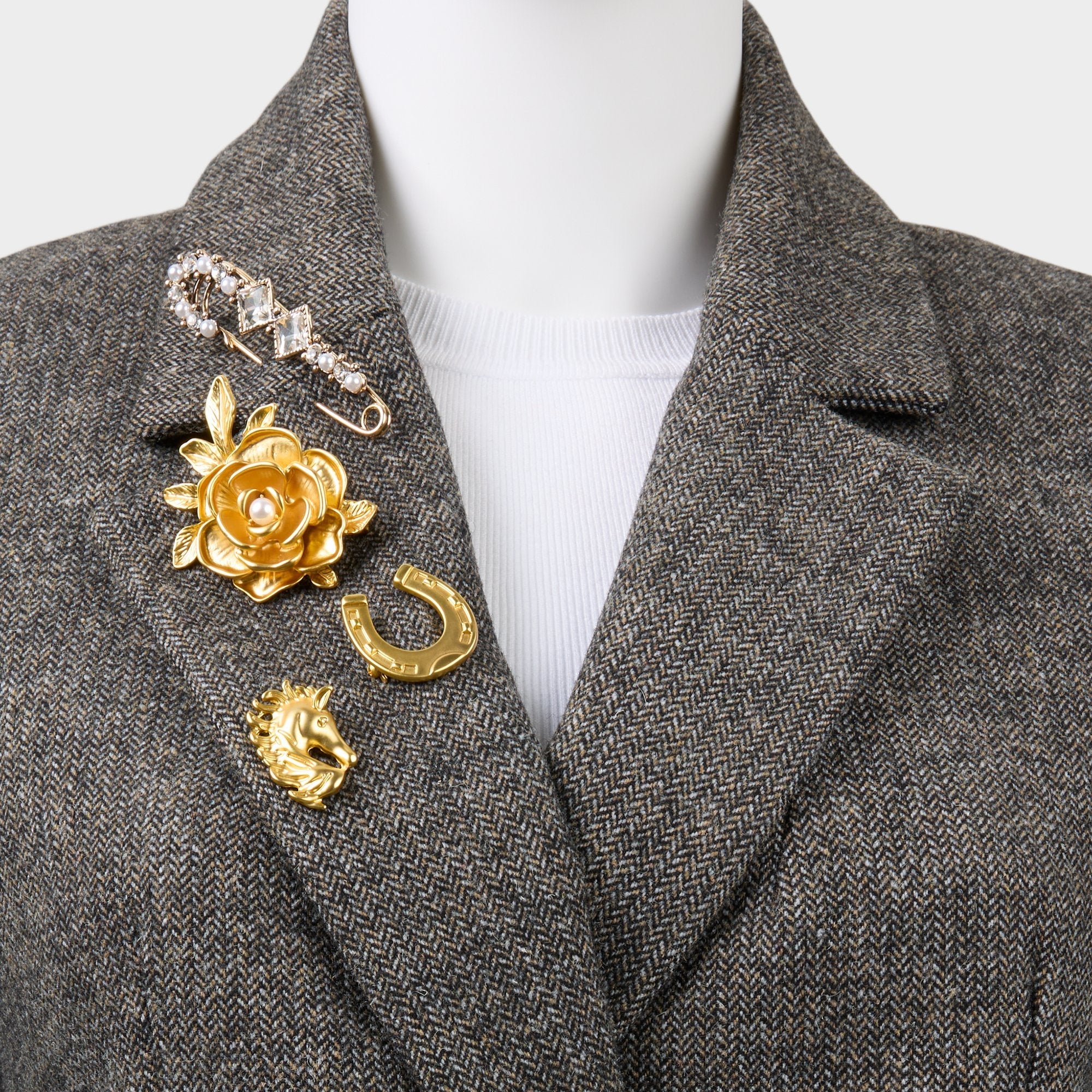 Gold Wildatheart in Gold - Decorative brooch | Aldo