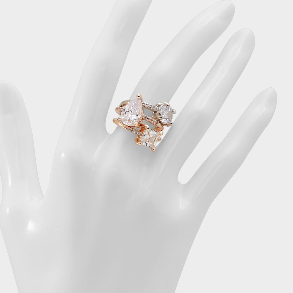 Metallic Multi Alabridar Metallic Multi Women's Cubic Zirconia - Stackable rings | Aldo