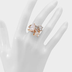 Metallic Multi Alabridar Metallic Multi Women's Cubic Zirconia - Stackable rings | Aldo