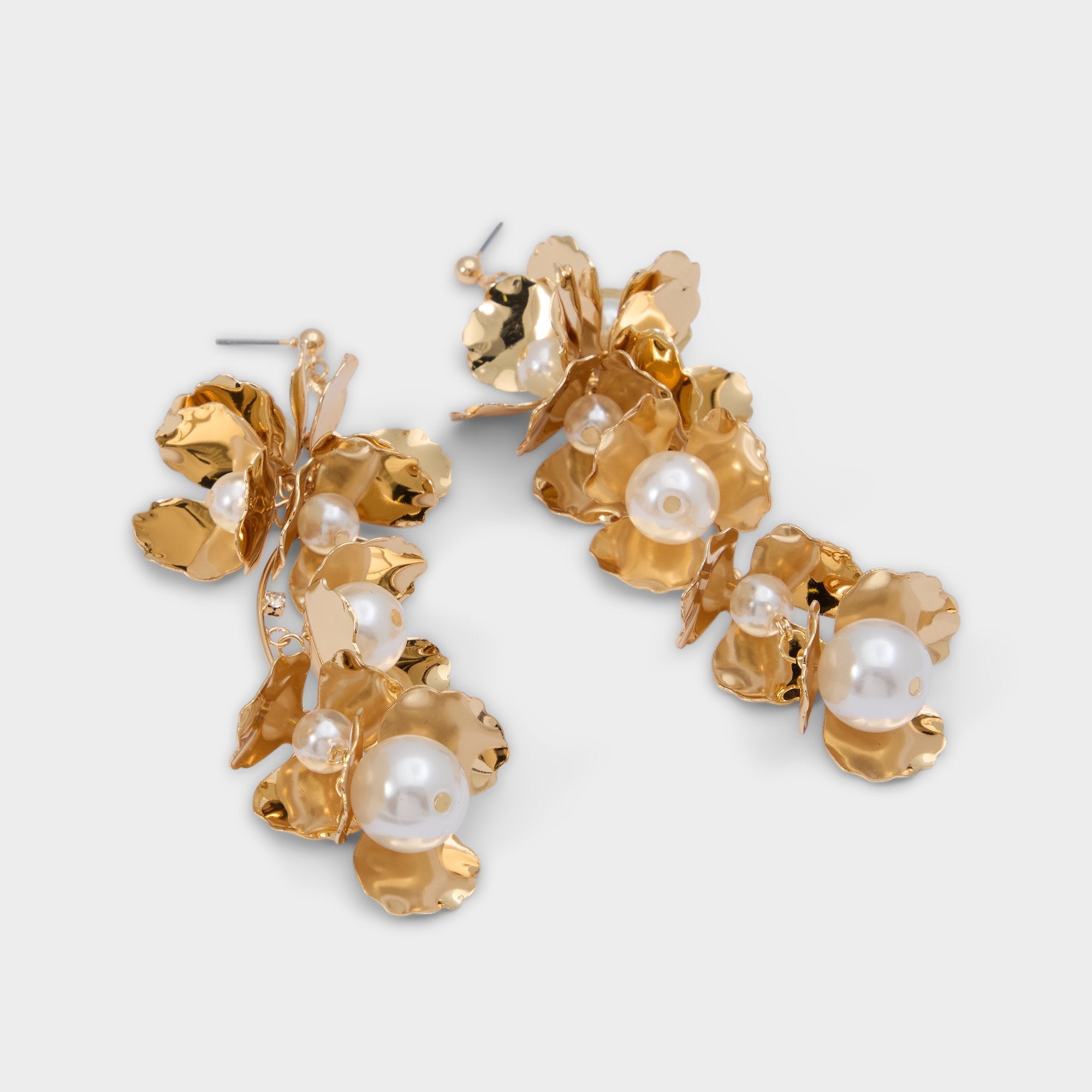 Gold Serrenna Gold Women's Earrings - Chandelier earrings | Aldo