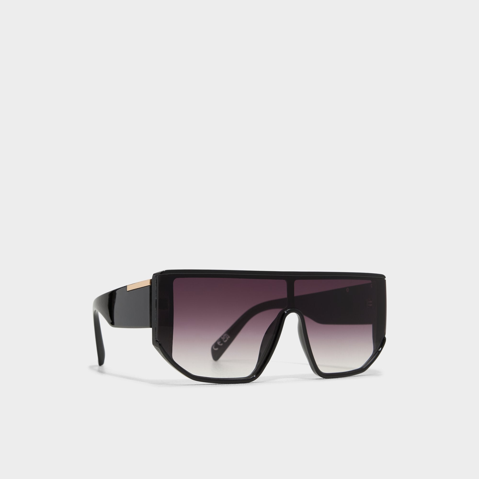 Black/Gold Multi Thiedan Black/Gold Multi Women's Shield - Shield sunglasses | Aldo