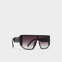 Black/Gold Multi Thiedan Black/Gold Multi Women's Shield - Shield sunglasses | Aldo