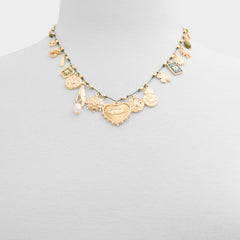 Dark green Bohemian in Dark Green - Charm necklace | Aldo