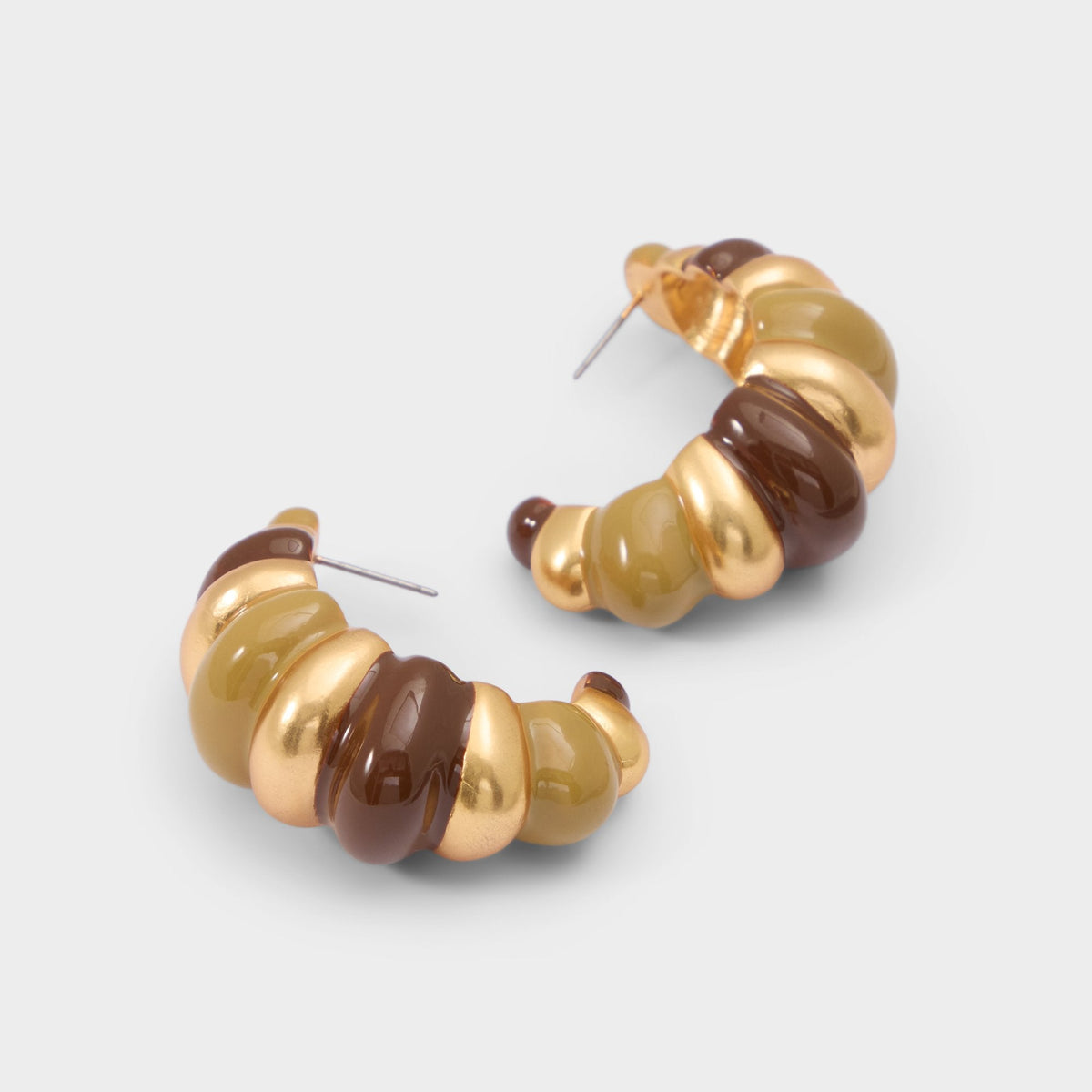 Light brown Samarra in Light Brown - Hoop earrings | Aldo