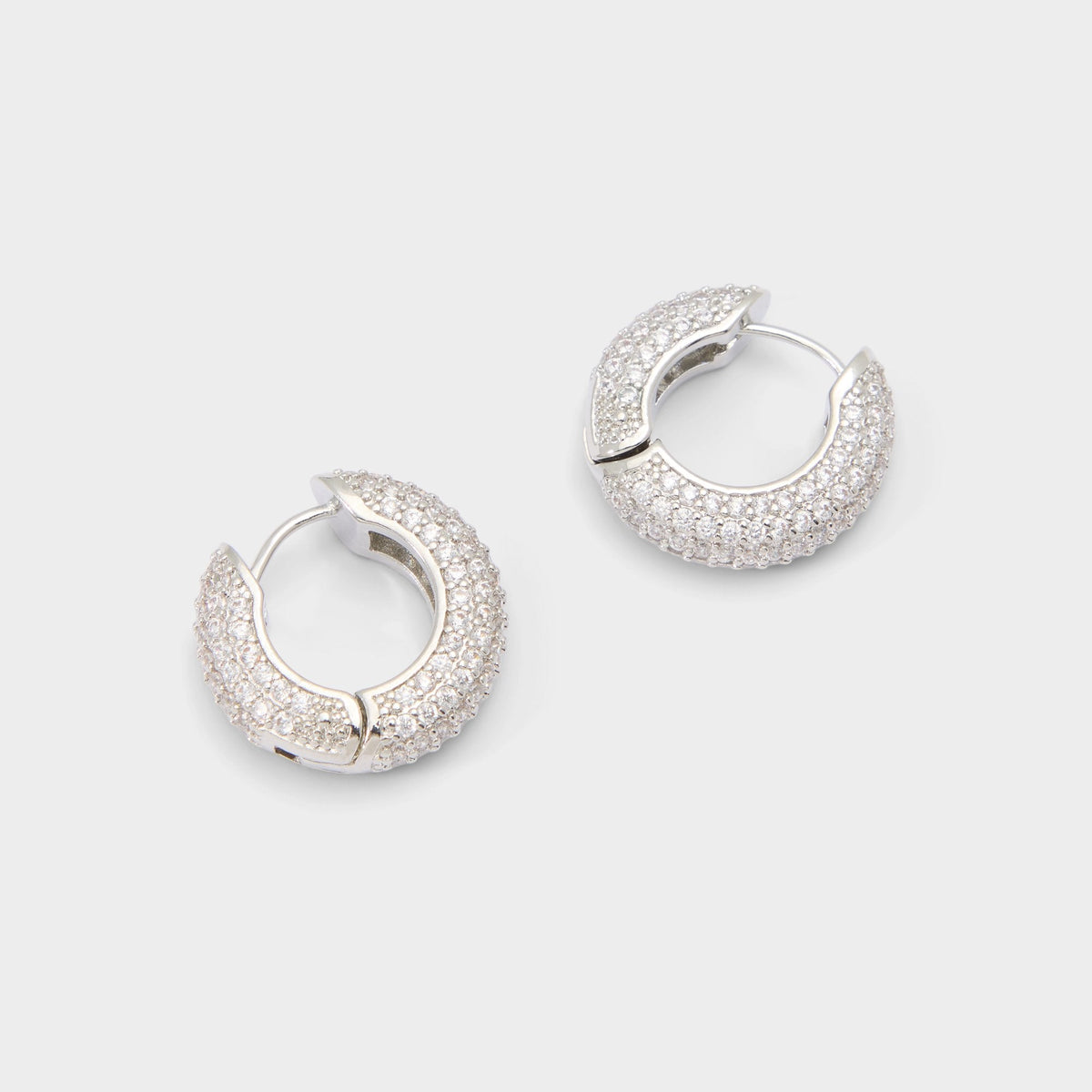 Silver/clear multi Strigidae in Silver Clear Multi - Hoop earrings | Aldo