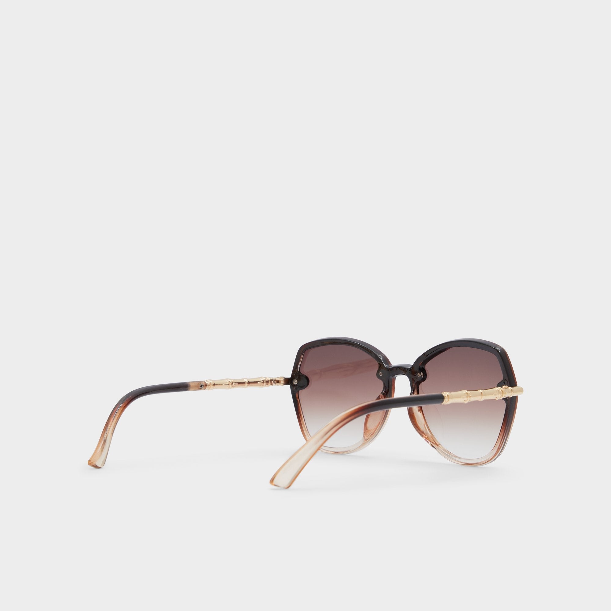 Brown Cortegaca Brown Women's Round - Square sunglasses | Aldo