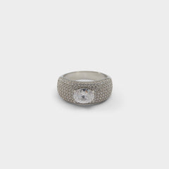 Silver/Clear Multi Caredar Silver/Clear Multi Women's Cubic Zirconia - Ring | Aldo