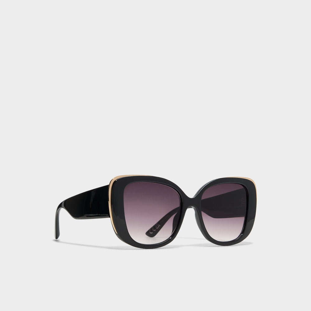 Black/Gold Multi Dorkayx Black/Gold Multi Women's Square - Square sunglasses | Aldo