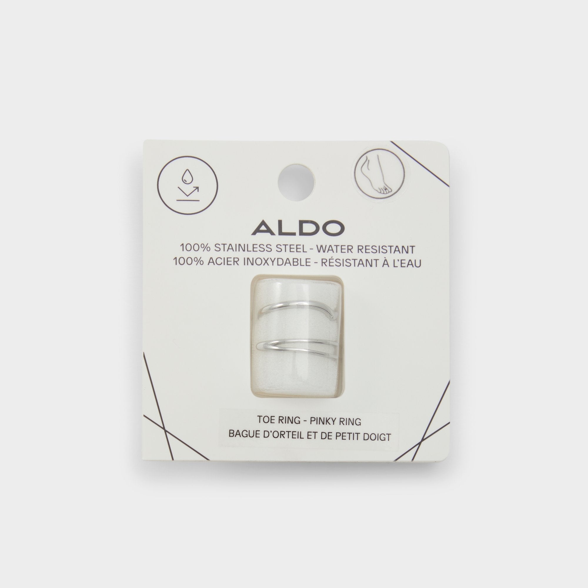 Silver Ardgowan Silver Women's Stainless Steel - Toe ring | Aldo