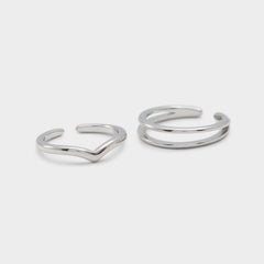 Silver Ardgowan Silver Women's Stainless Steel - Toe ring | Aldo
