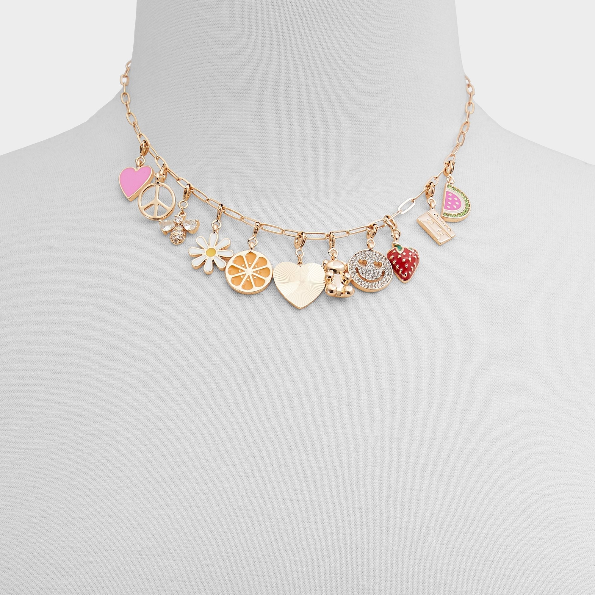 Bright Multi Charmcrazy Bright Multi Women's Necklaces - Charm necklace | Aldo