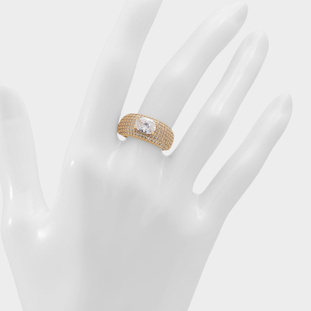 Gold/Clear Multi Caredar Gold/Clear Multi Women's Cubic Zirconia - Ring | Aldo