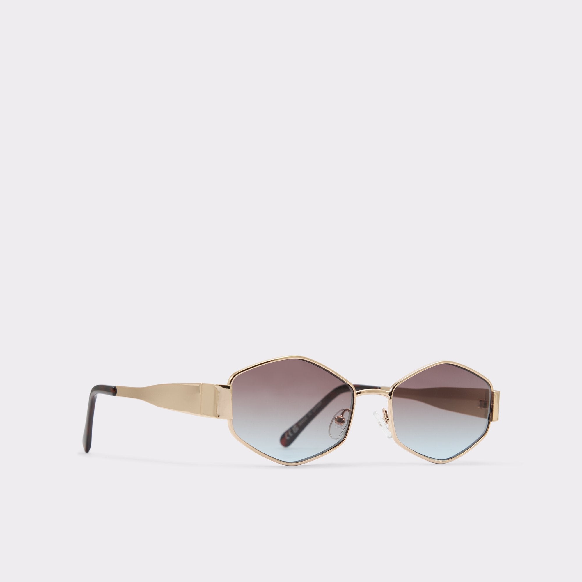 Gold Rilibaen Gold Women's Round - Sunglasses | Aldo