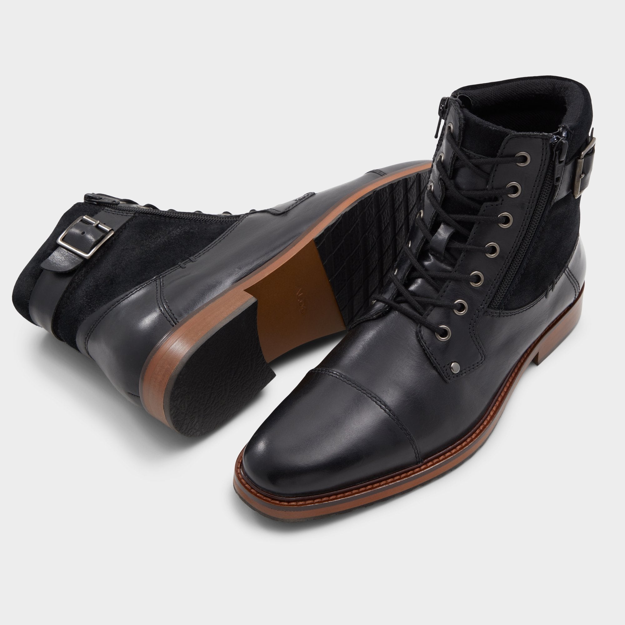 Black Constantine Black Men's Lace-up boots - Lace-up boot | Aldo