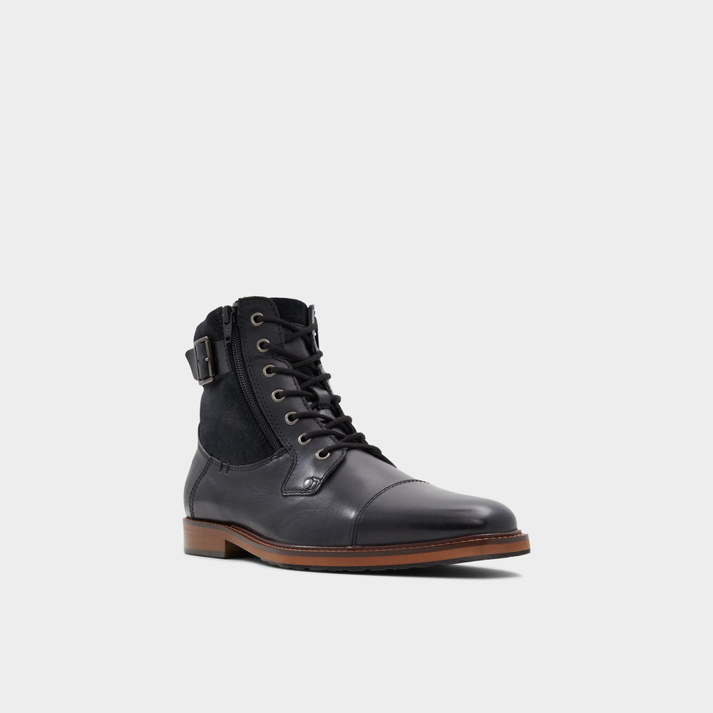 Black Constantine Black Men's Lace-up boots - Lace-up boot | Aldo