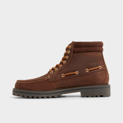 Medium brown Farrell in Medium Brown - Combat boot, Lug sole | Aldo