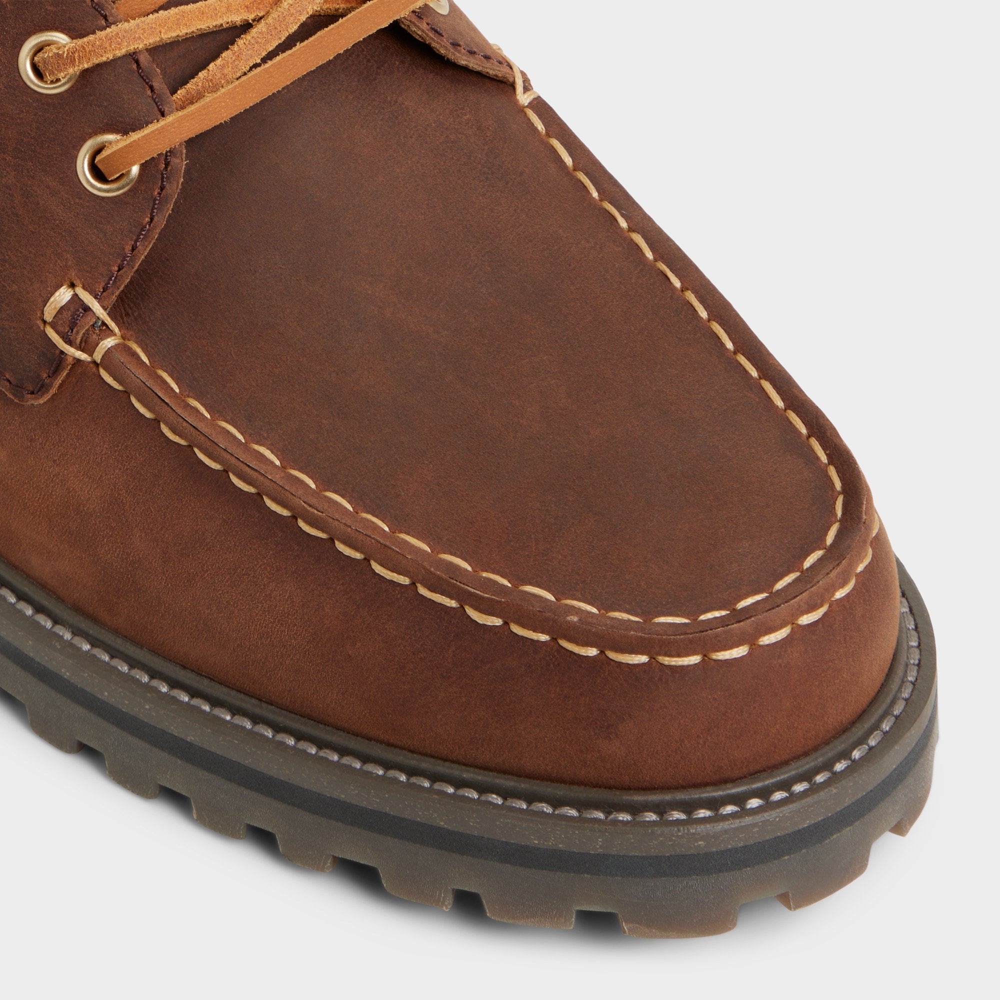 Medium brown Farrell in Medium Brown - Combat boot, Lug sole | Aldo