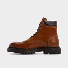 Cognac Draco in Cognac - Combat boot, Lug sole | Aldo