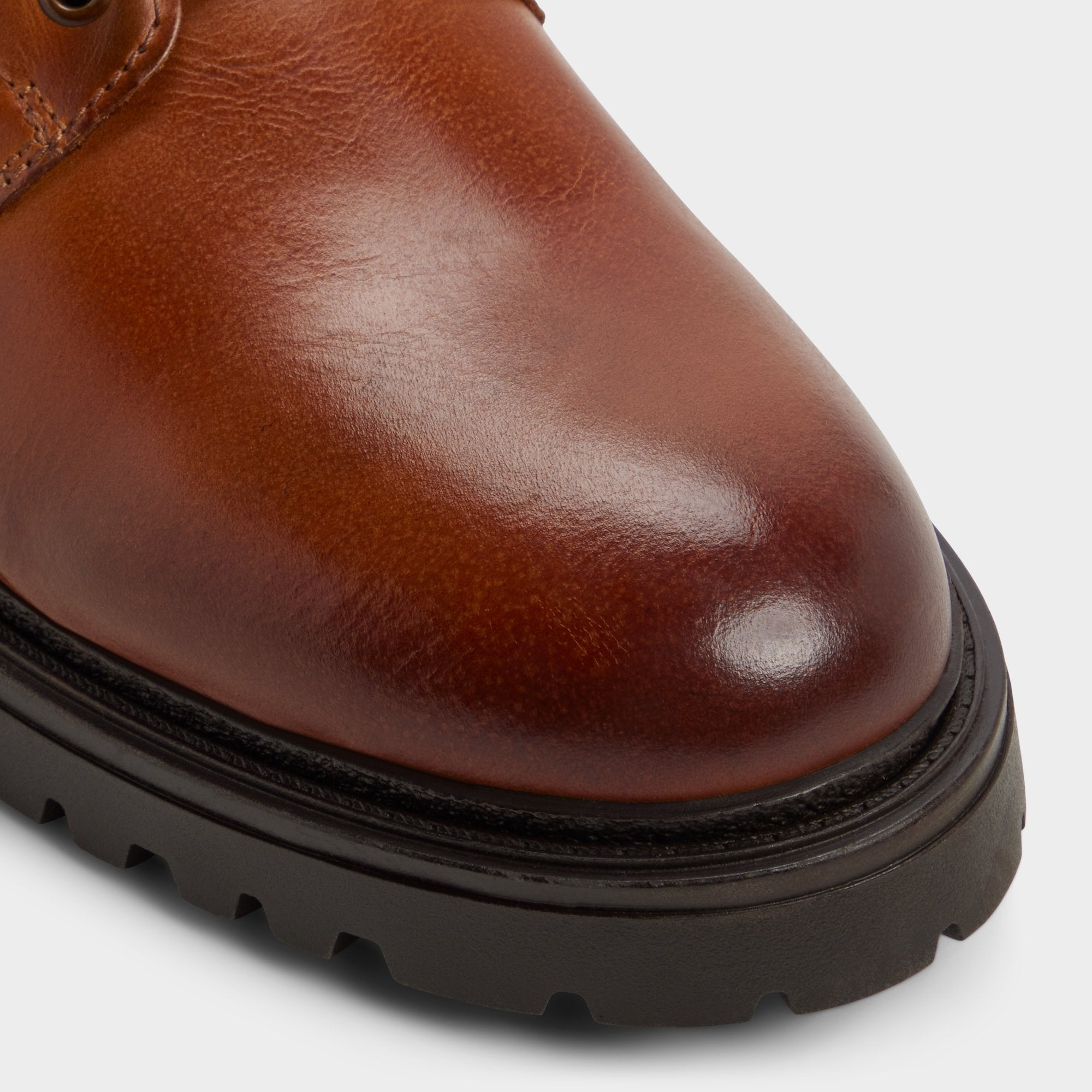 Cognac Draco in Cognac - Combat boot, Lug sole | Aldo