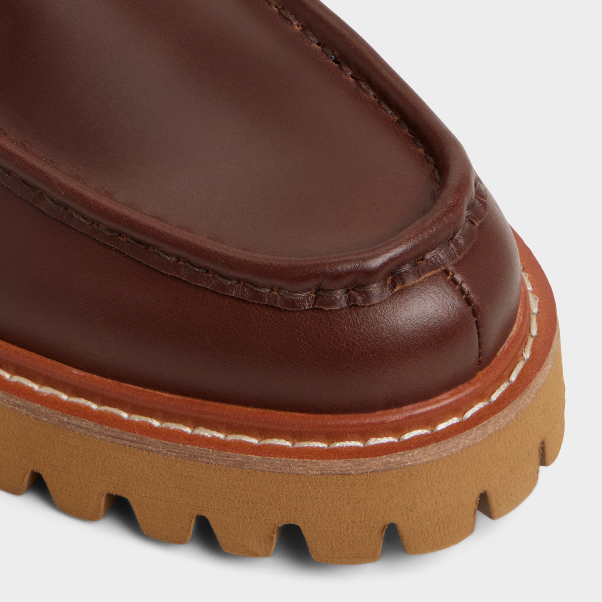 Medium brown Grier in Medium Brown - Combat boot, Lug sole | Aldo