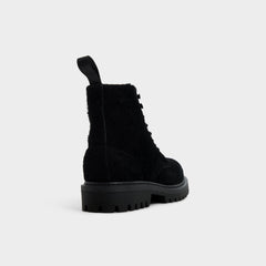 Black Doublezero in Black - Combat boot, Lug sole | Aldo