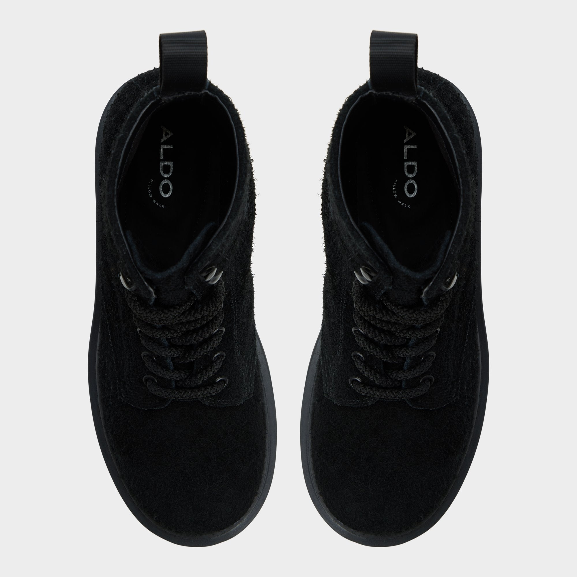 Black Doublezero in Black - Combat boot, Lug sole | Aldo