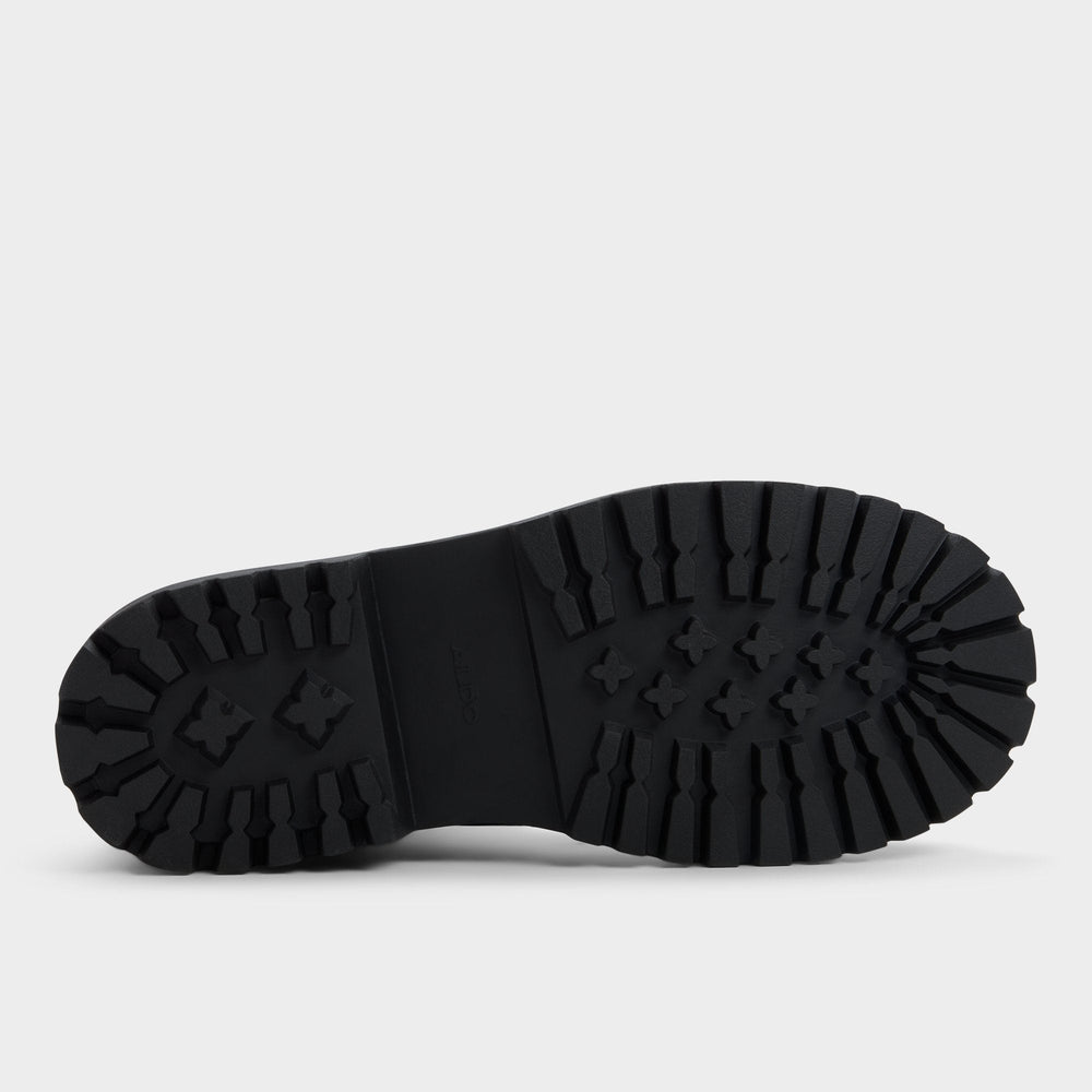 Black Doublezero in Black - Combat boot, Lug sole | Aldo