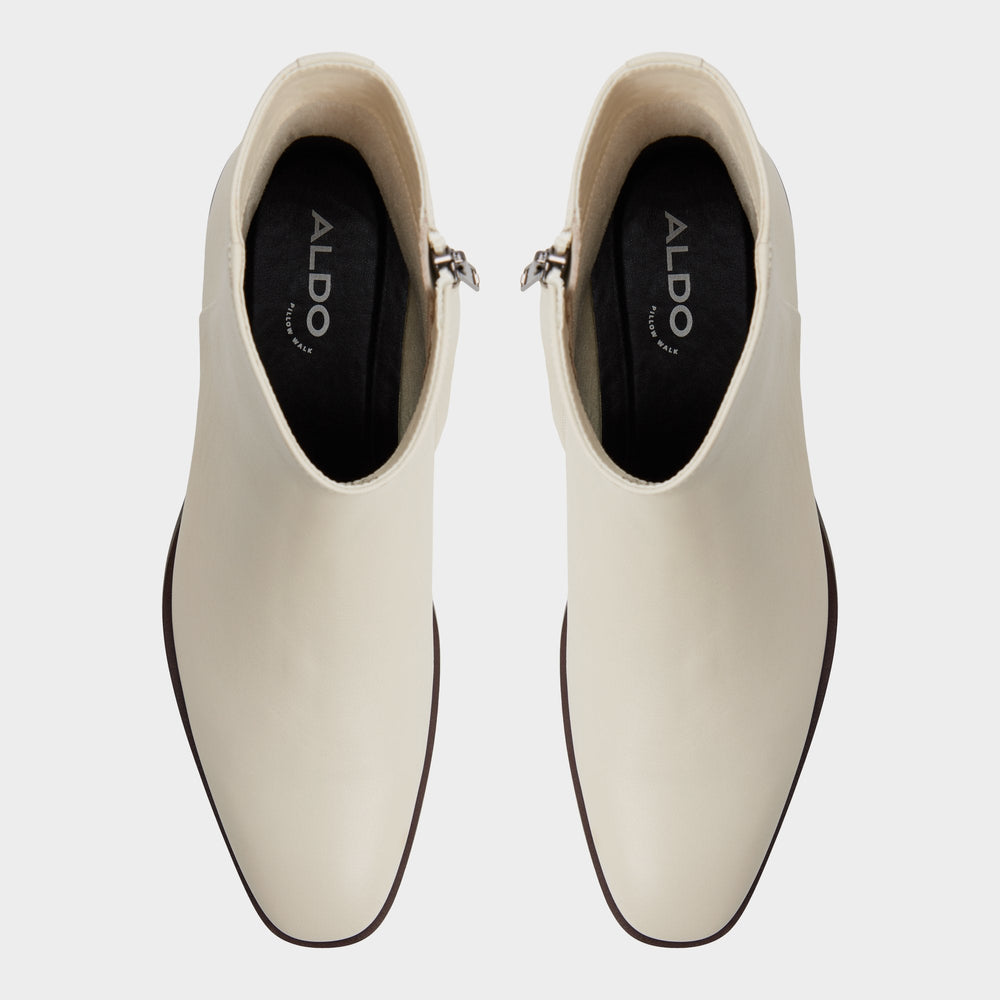 White/bone Amur in White Bone - Ankle boot | Aldo
