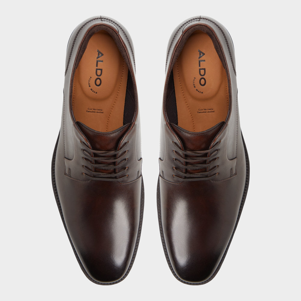 Medium brown Teodoro Medium Brown Men's Dress Shoes - Derby shoe | Aldo