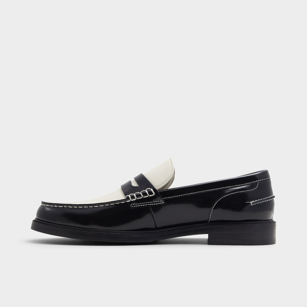 Black/white Kieran Black/White Men's Dress Shoes - Loafer | Aldo