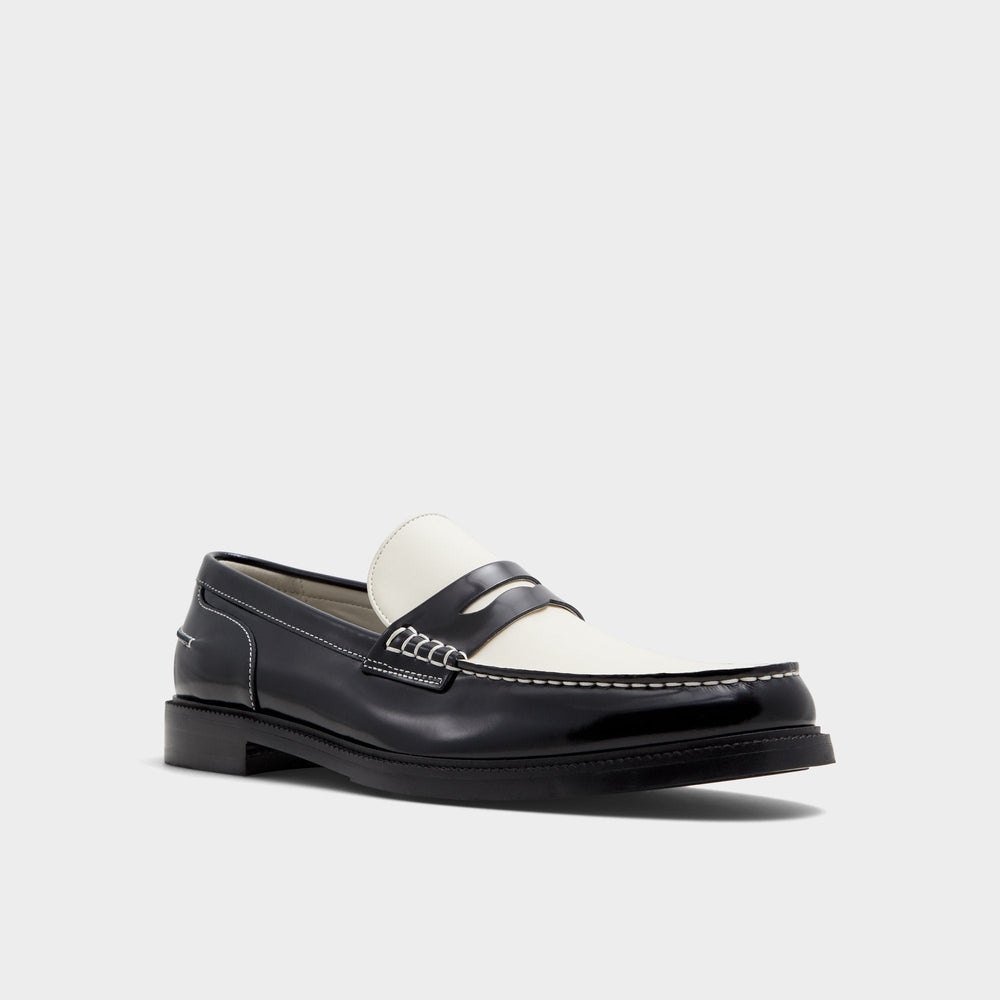 Black/white Kieran Black/White Men's Dress Shoes - Loafer | Aldo