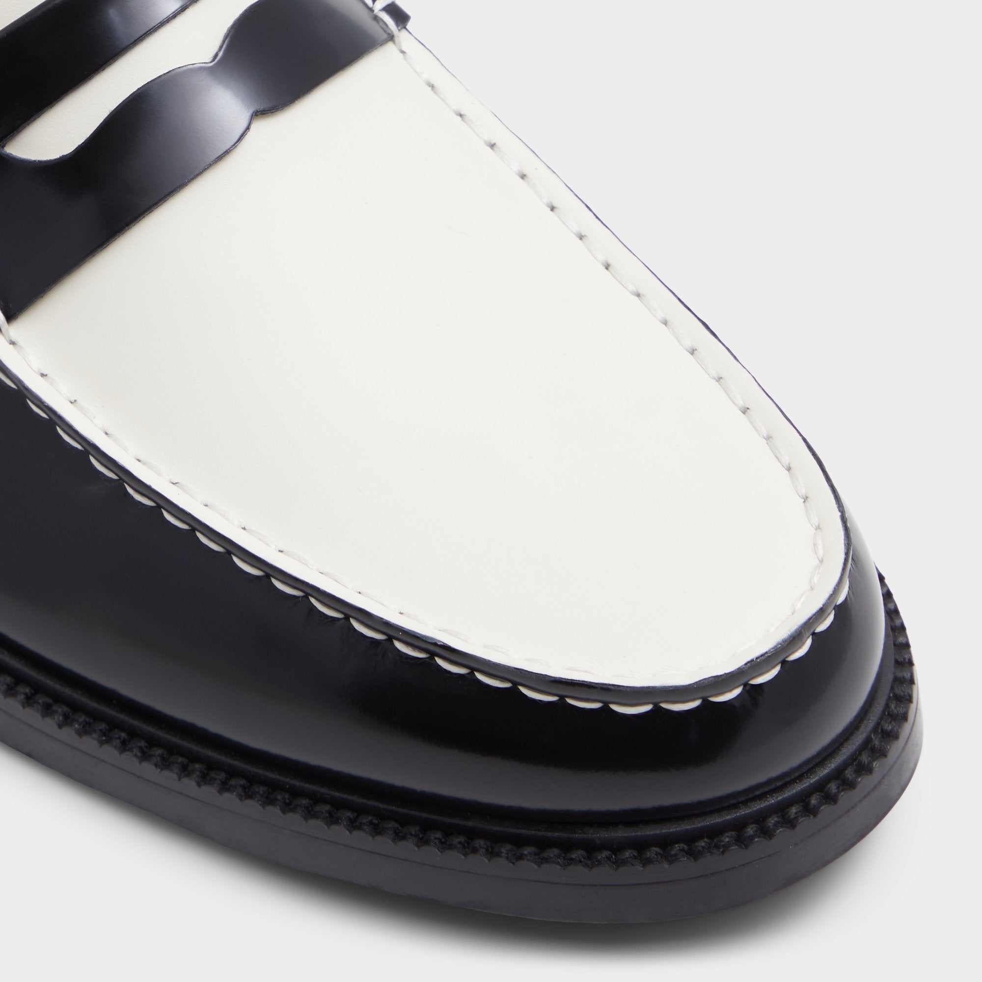 Black/white Kieran Black/White Men's Dress Shoes - Loafer | Aldo