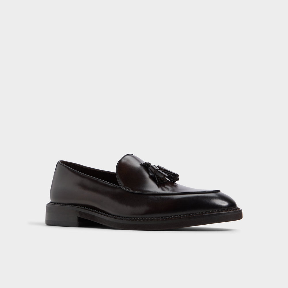 Dark brown Portos Dark Brown Men's Dress Shoes - Loafer | Aldo