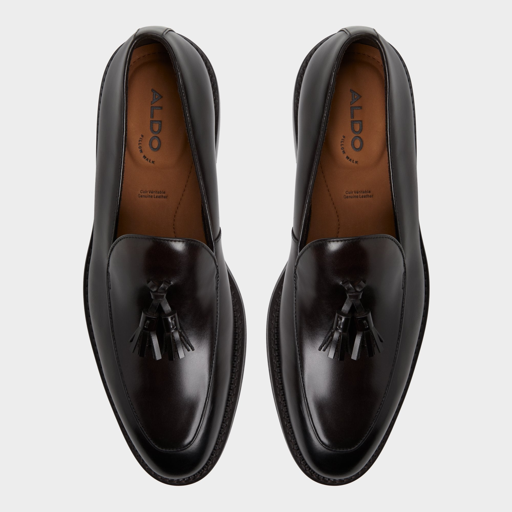 Dark brown Portos Dark Brown Men's Dress Shoes - Loafer | Aldo