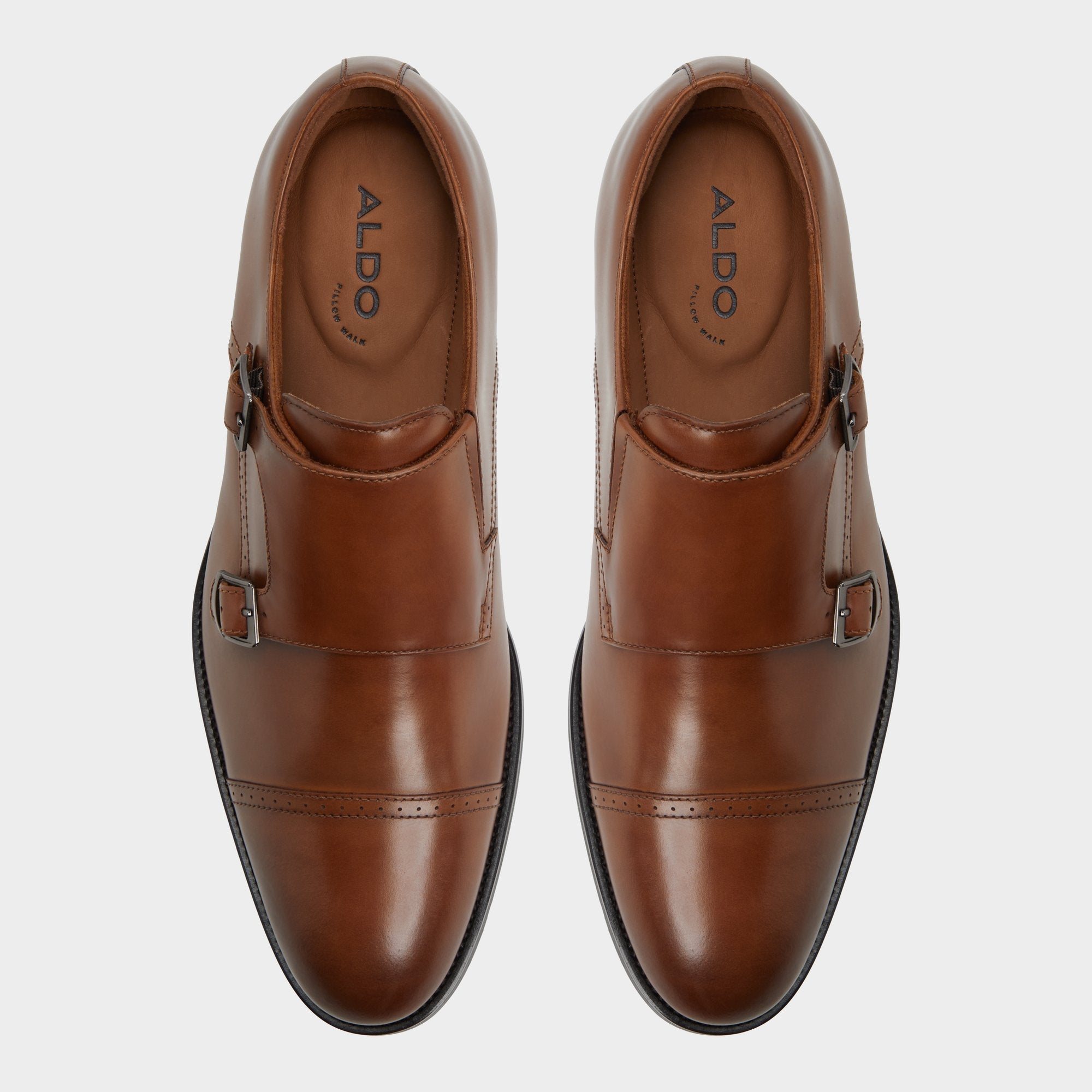 Cognac Zelasien in Cognac - Monkstrap loafer | Aldo
