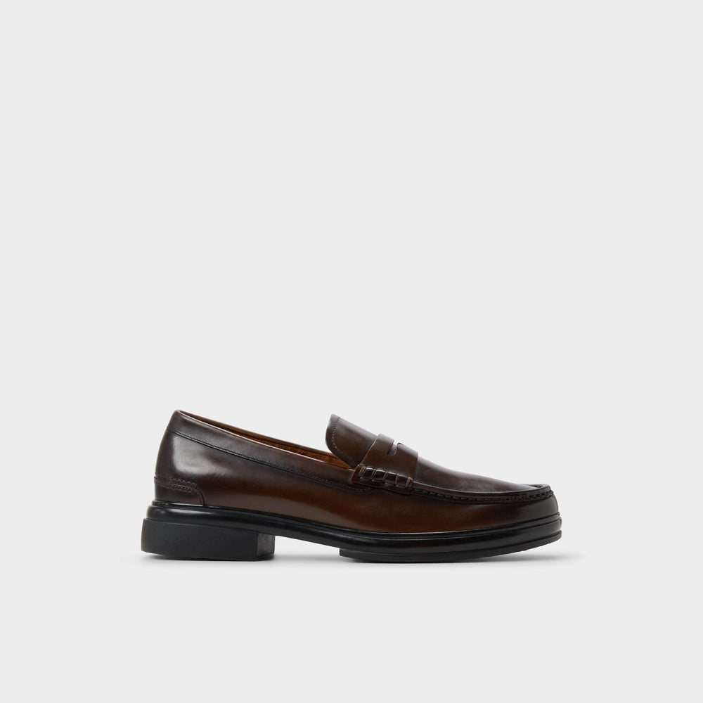 Other brown Tucker Other Brown Leather Smooth Men's Loafers & Slip-Ons - Loafer | Aldo