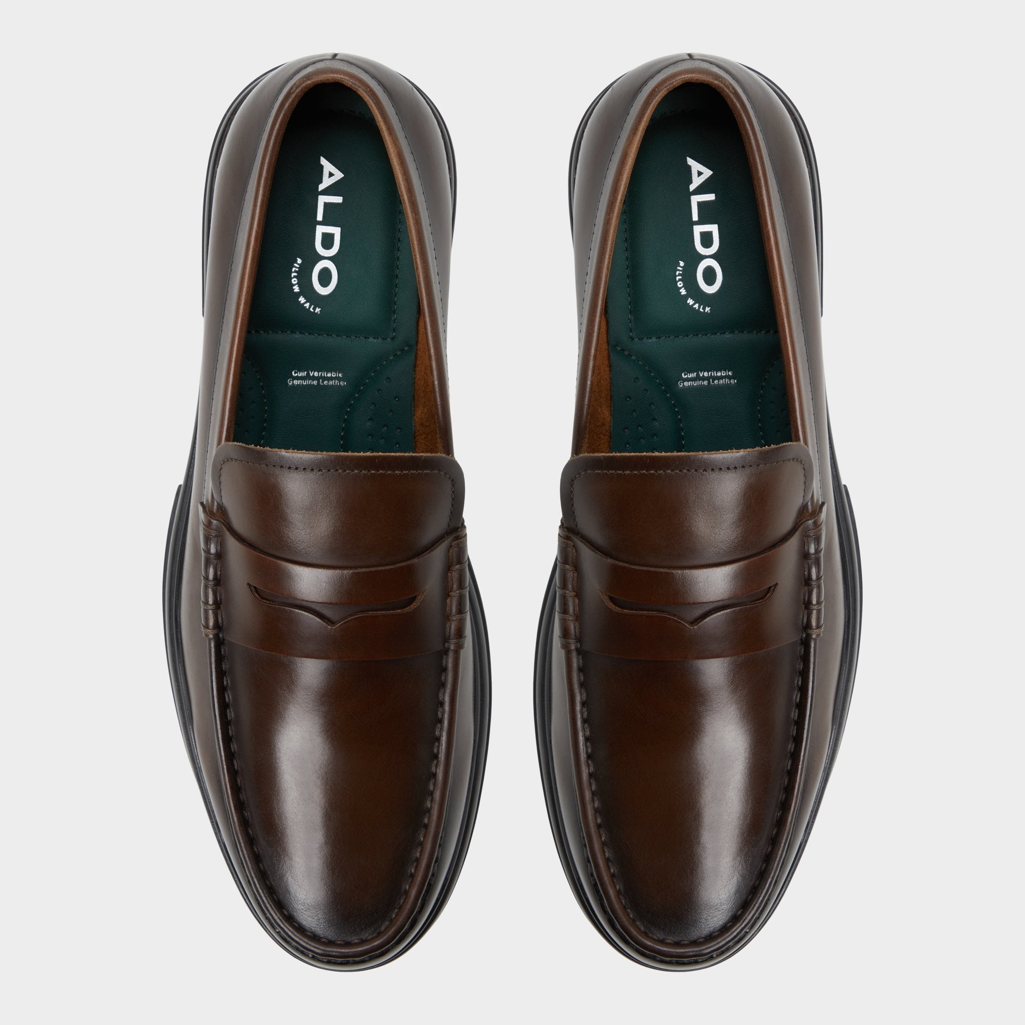 Other brown Tucker Other Brown Leather Smooth Men's Loafers & Slip-Ons - Loafer | Aldo