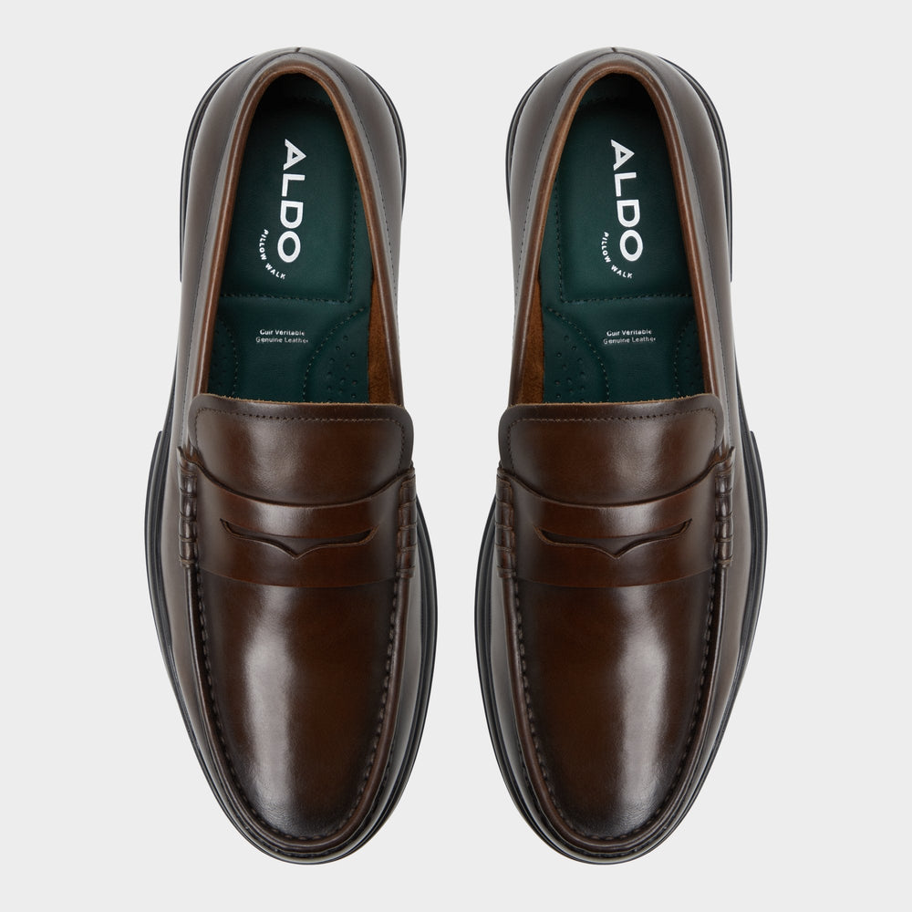 Other brown Tucker Other Brown Leather Smooth Men's Loafers & Slip-Ons - Loafer | Aldo