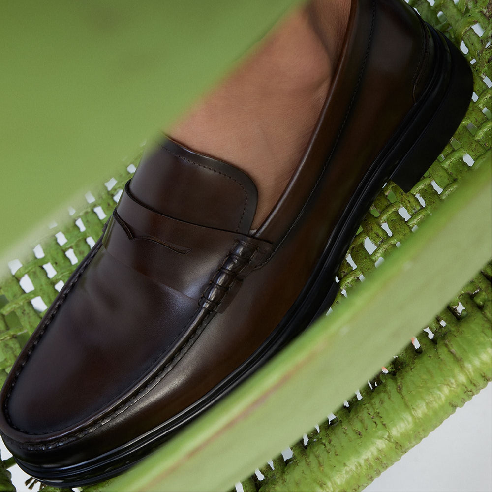 Other brown Tucker Other Brown Leather Smooth Men's Loafers & Slip-Ons - Loafer | Aldo