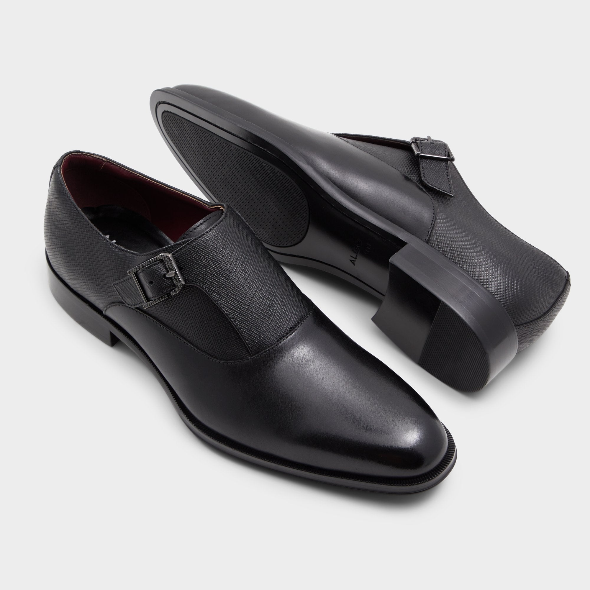 Other black Dashing Other Black Men's Loafers & Slip-Ons - Monkstrap loafer | Aldo