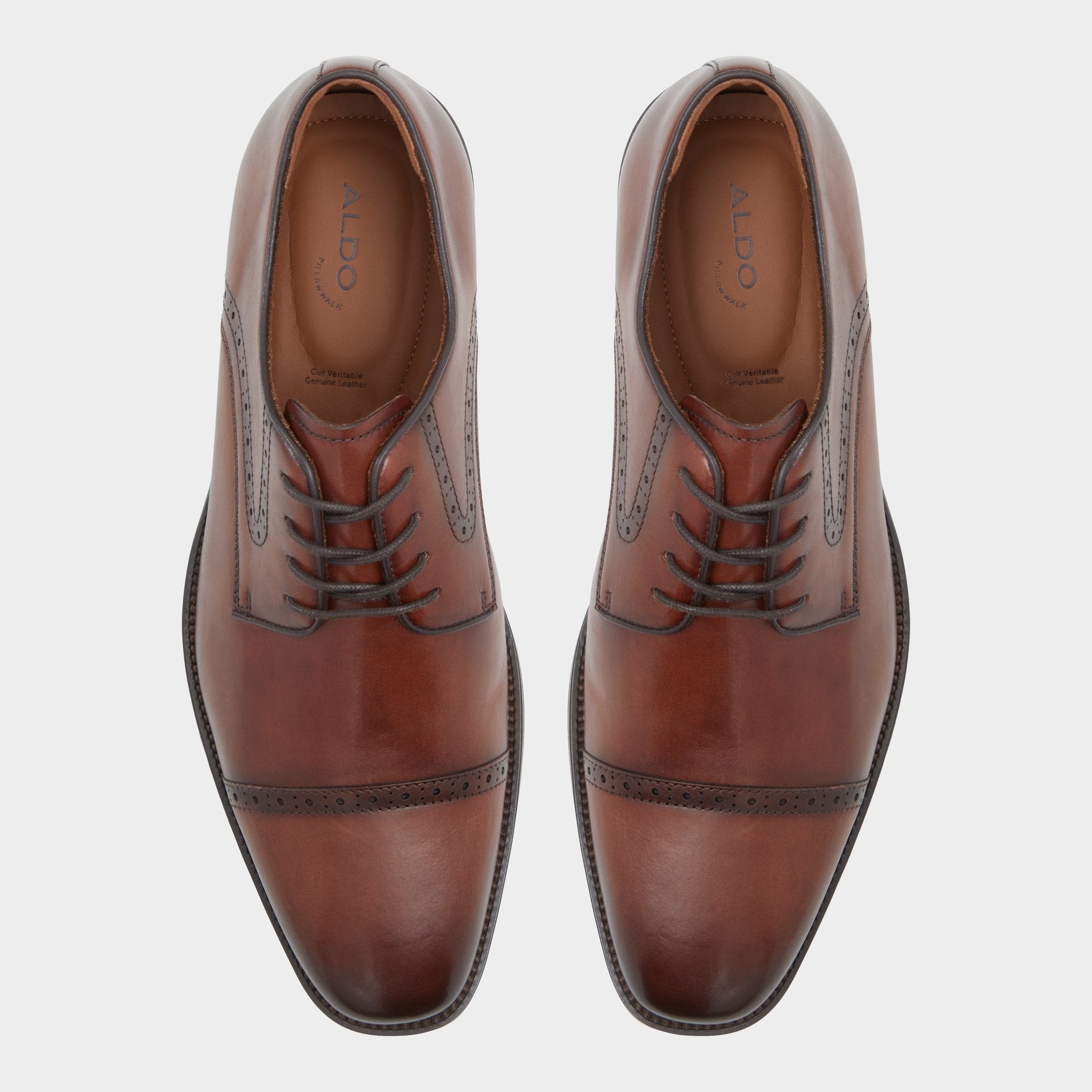 Cognac Bronko Cognac Men's Oxfords & Lace-ups - Derby shoe | Aldo