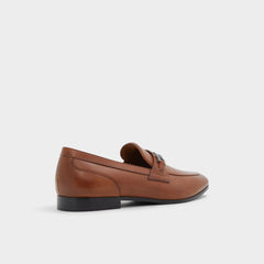 Cognac Marinho Cognac Leather Smooth Men's Dress Shoes - Loafer | Aldo