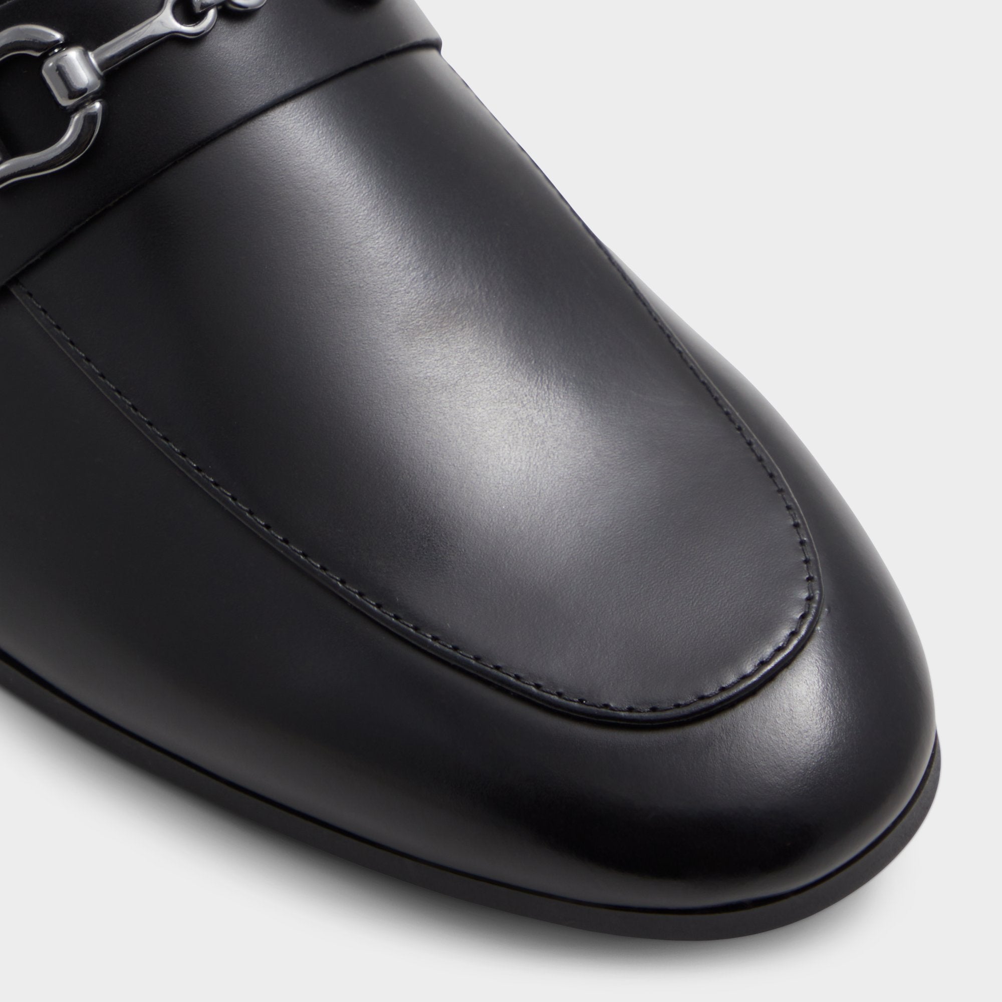 Open Black Marinho Open Black Leather Smooth Men's Dress Shoes - Loafer | Aldo