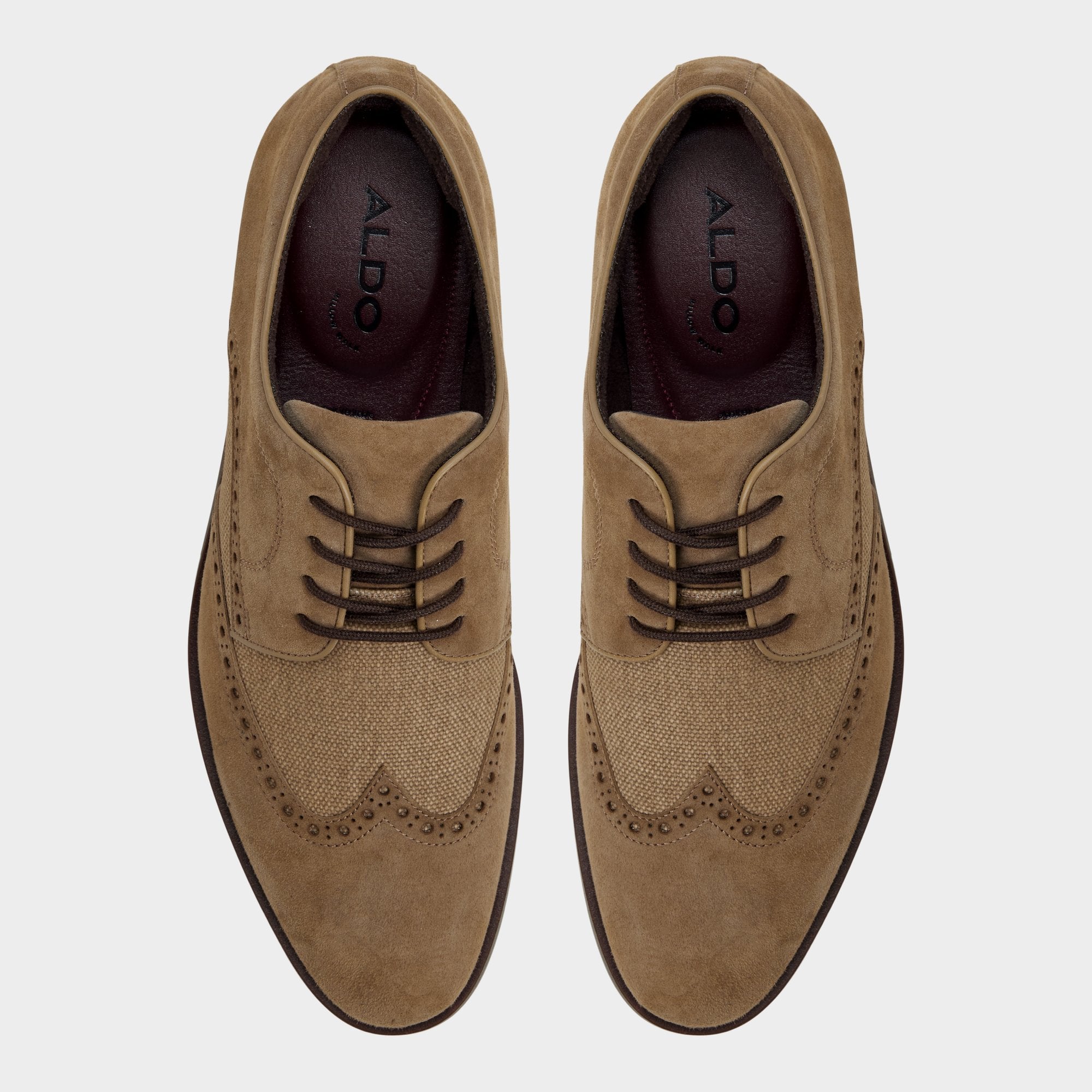 Taupe Sargasso Taupe Men's Dress Shoes - Oxford shoe | Aldo