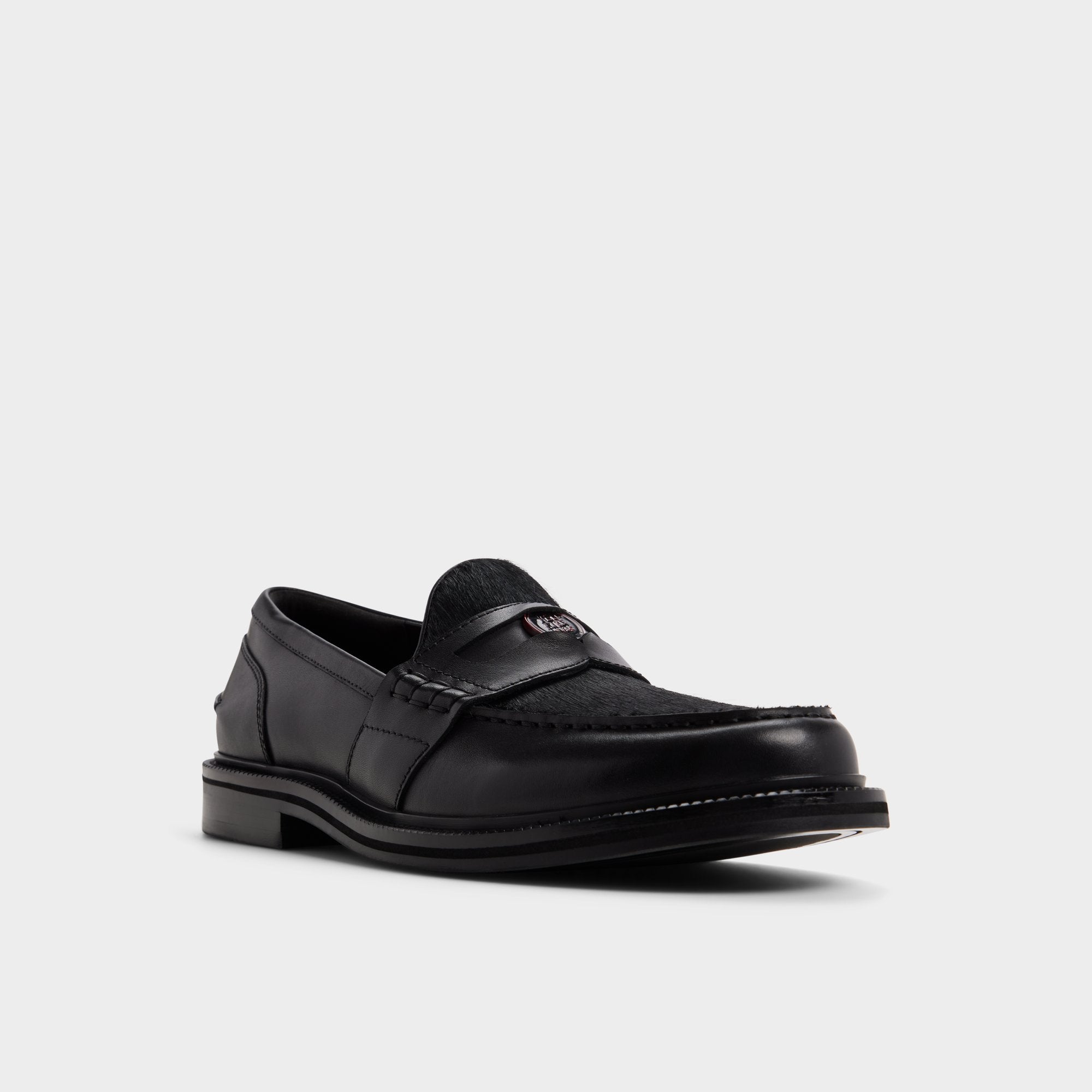 Black/white Roll4Yourlife in Black White - Men's loafer | Aldo
