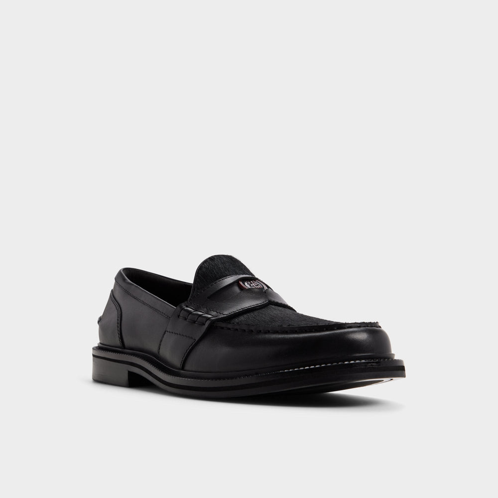 Black/white Roll4Yourlife in Black White - Men's loafer | Aldo