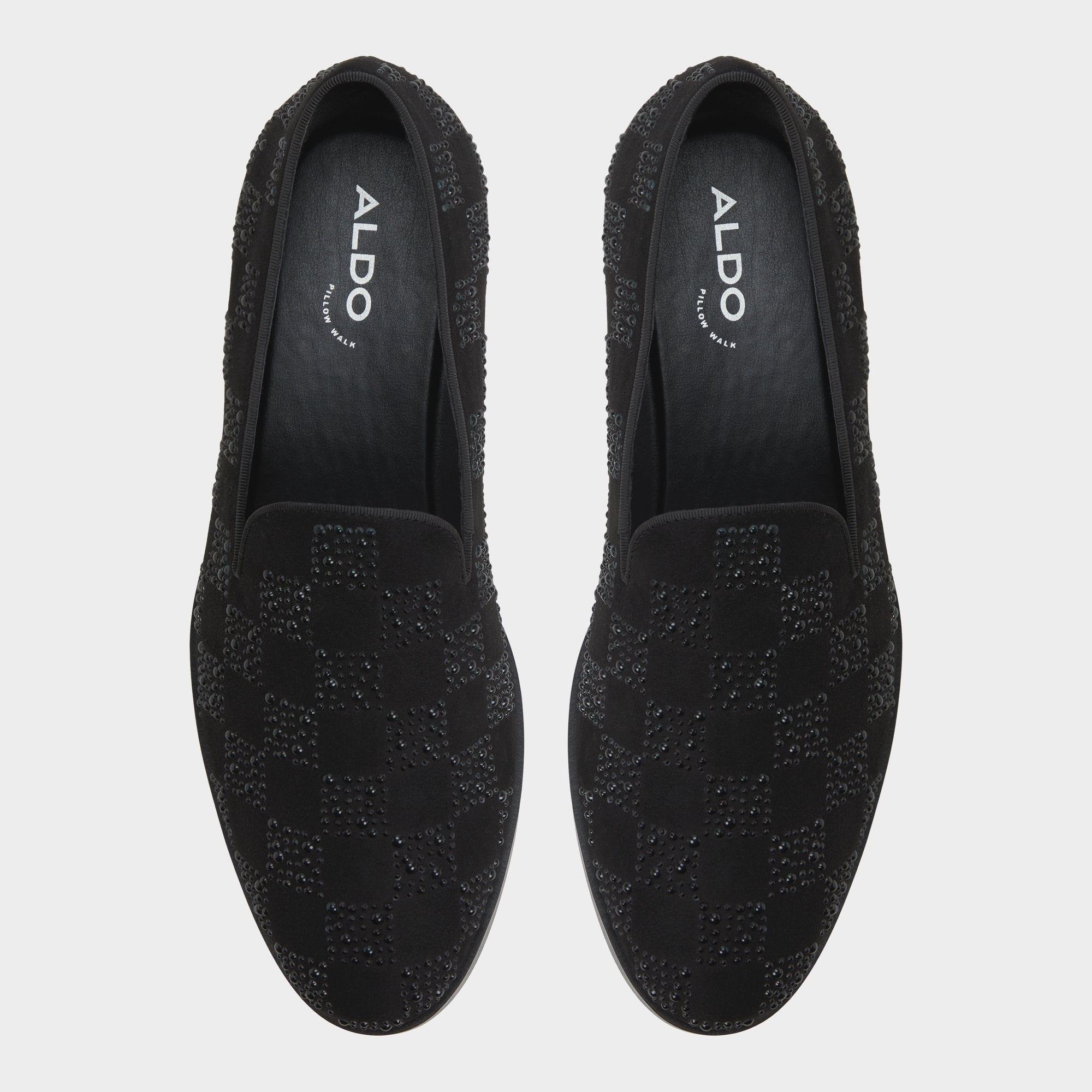 Other Black Casino Other Black Synthetic Textured Men's Dress Shoes - Loafer | Aldo