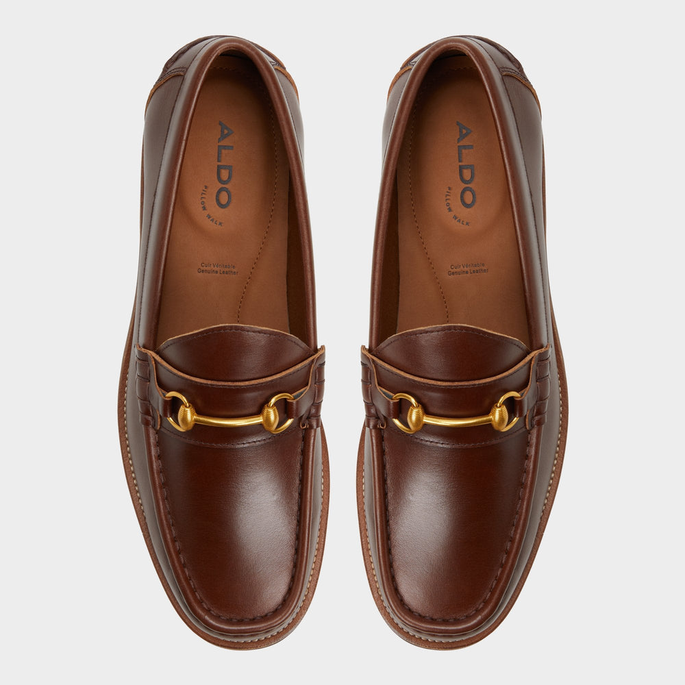 Medium Brown Wildwoodd Medium Brown Men's Dress Shoes - Loafer | Aldo